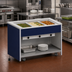 Thumbnail image #2 for Atlas Metal INFIH-OT-4 Mobile Hot Food Unit with 4 Wells