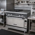 Thumbnail image #2 for Vulcan V Series 36-Inch Heavy Duty Gas Range with 2 Open Burners, 24-Inch Griddle and Standard Oven