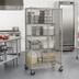 Thumbnail image #2 for Metro Super Erecta Mobile Wire Security Cage with Metroseal 3 Epoxy-Coated Finish, 40-3/4
