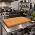 Thumbnail image #2 for Appalachian Red Oak Edge Grain Island Countertop, 36 x 27 x 1-1/2 Inches, Varnique Finish