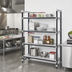 Thumbnail image #2 for Cambro Camshelving Elements XTRA 4-Tier Solid Stationary Starter Shelving Unit, 18