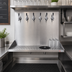 Thumbnail image #2 for Micro Matic Wall-Mount 24-Inch Stainless Steel Drip Tray Trough with Glass Rinser