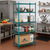 Thumbnail image #2 for Advance Tabco Special Value Series Stationary Wire Shelving Unit, 48-Inch Wide, Green Epoxy, 4 Shelves