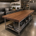 Thumbnail image #2 for Boos Block American Black Walnut Edge Grain Kitchen Countertop with Varnique Finish, 144 x 42 x 2-1/4 Inches