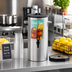 Thumbnail image #2 for Bloomfield 8799-3G Round Stainless Steel Portable Iced Tea Dispenser, 3-Gallon