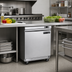 Thumbnail image #2 for Maxx Cold V-Series 1-Door Undercounter Freezer, 7.8 Cu Ft, Stainless Steel Exterior