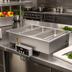 Thumbnail image #2 for Hatco Drop-In Modular/Ganged Heated Well with Auto-Fill and Drains, 3 Full-Size Pan Capacity