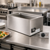 Thumbnail image #2 for Eagle Built-In Rectangular Electric Hot Well Food Warmer with Drain, 12