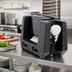 Thumbnail image #3 for Cambro HWATD110 Portable Tabletop Handwashing Station with Soap and Multi-Fold Paper Towel Dispensers