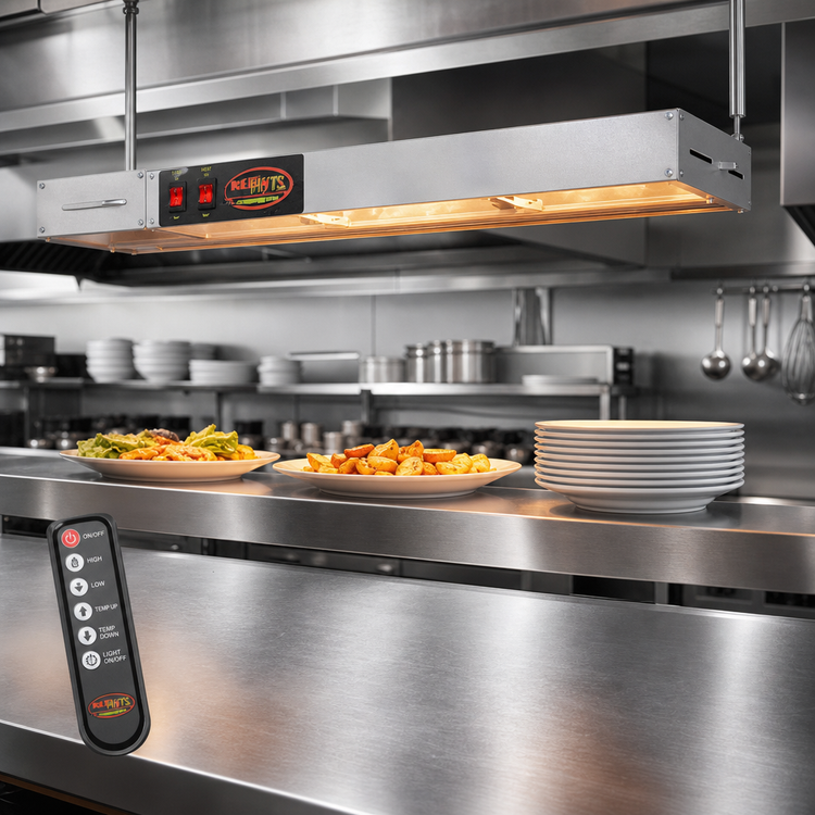 Product image #2 for Eagle RedHots 36-Inch Lighted Strip Heat Lamp with Remote, High Watt, 240V