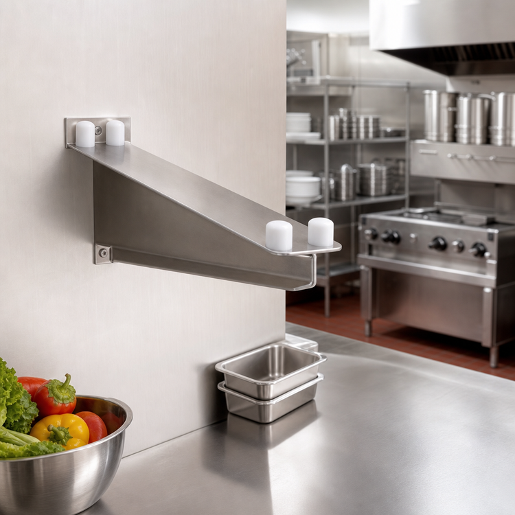 Product image #2 for Eagle Group Heavy-Duty 24-Inch Double Knob C Shelf Bracket for Cantilevered Shelving