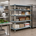 Thumbnail image #2 for MetroMax Q 72 Inch x 24 Inch x 63 Inch 4-Shelf Add-On Polymer/Wire Shelving Unit