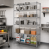 Thumbnail image #2 for Quantum Stationary Wire Shelving Starter Kit, 54