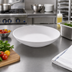 Thumbnail image #3 for American Metalcraft Mix & Matte 16 oz. Round Melamine Bowl, Matte White