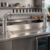 Thumbnail image #2 for Glastender 10-Faucet Air-Cooled Pipe Pass-Thru Countertop Draft Dispensing Tower