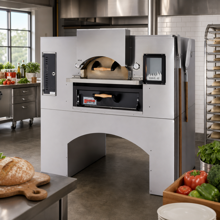 Product image #2 for Wave WF-42 Gas-Fired Deck Oven with 36 x 36 Inch Cooking Surface
