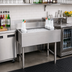 Thumbnail image #2 for Advance Tabco Special Value 24-Inch Wide Stainless Steel Cocktail Unit Bar Ice Bin with 7-Circuit Cold Plate
