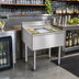 Thumbnail image #2 for Eagle 1800 Series Modular Underbar Cocktail Unit with 8-Inch Deep Insulated Ice Bin, 63 lb. Capacity