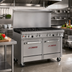 Thumbnail image #2 for Southbend Ultimate 48-Inch Gas Restaurant Range with 4 Burners, 24-Inch Charbroiler, and 2 Space Saver Ovens
