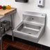 Thumbnail image #2 for John Boos Pro-Bowl Wall-Mount Stainless Steel Hand Sink with 14-Inch x 10-Inch x 5-Inch Bowl