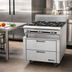 Thumbnail image #2 for Garland Polar Cuisine 36-Inch Remote Refrigerator Base with Two 19-Inch Drawers