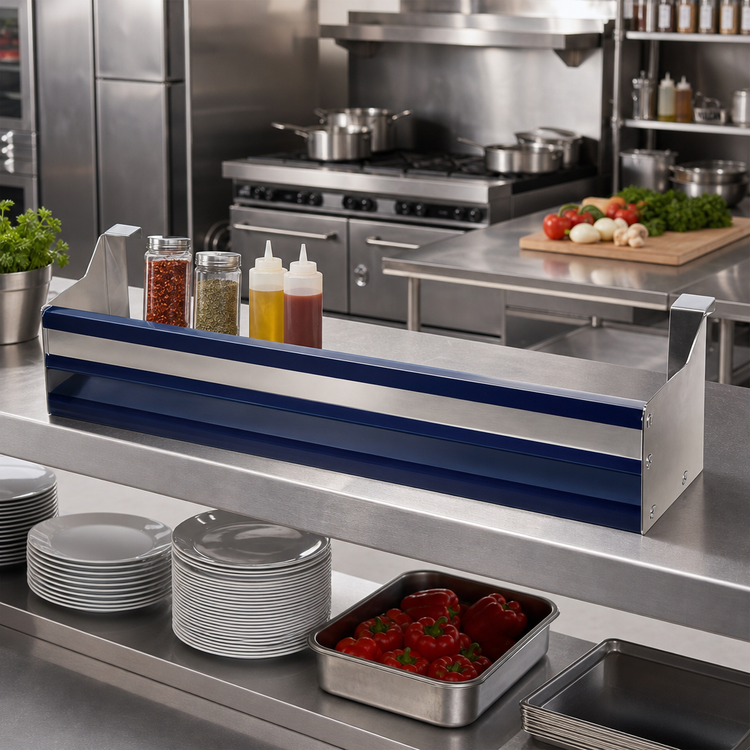 Product image #2 for Advance Tabco Prestige Supreme 24-Inch Single-Tier Hang-On Stainless Steel Speed Rail