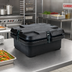Thumbnail image #3 for Cambro Camcarrier 240MPC Top-Loading Non-Electric Insulated Half-Size Food Pan Carrier