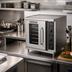 Thumbnail image #2 for Blodgett Premium Series Half-Size Single-Deck Electric Convection Oven, 5 Pan Capacity, Right-Hand Door (CTBR SGL)