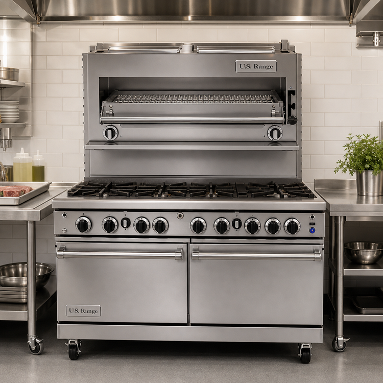 Product image #2 for Garland U-Series Center-Mount Gas Infrared Salamander Broiler for 48-Inch Restaurant Range