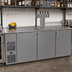 Thumbnail image #2 for Glastender One-Zone Front-Serviced Bar Profile Draft Dispensing Cooler, 84 Inch, 3-Section, 20-Inch Door Opening