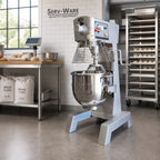 Thumbnail image #2 for Serv-Ware PM30-PTO 30-Quart Planetary Dough Mixer, Gear-Driven, 3-Speed Floor Model with #12 Hub