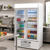 Thumbnail image #2 for Beverage-Air MarketMax IQ 47-Inch 2-Section Glass Door Refrigerated Merchandiser, White, Electronic Smart Lock