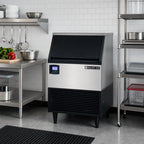 Thumbnail image #2 for Maxx Ice Digital Undercounter Full Dice Cube Ice Maker with Bin, Air-Cooled, 152 lb Daily Production, 75 lb Storage