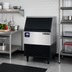 Thumbnail image #2 for Maxx Ice Digital Undercounter Full Dice Cube Ice Maker with Bin, Air-Cooled, 152 lb Daily Production, 75 lb Storage