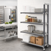 Thumbnail image #2 for Cambro Camshelving Elements XTRA Stationary Add-On Polymer Shelving Unit, 48