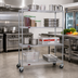 Thumbnail image #2 for EAGLEbrite 4-Tier Wire Shelving Dolly Truck, 48