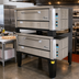 Thumbnail image #2 for Peerless Double-Stack Electric Deck Pizza Oven with 42 Inch x 32 Inch Hearth Stone Decks