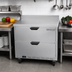Thumbnail image #2 for Beverage-Air 36-Inch One-Section Worktop Freezer with 2 Drawers and 4-Inch Backsplash