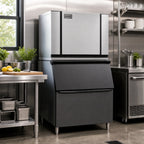 Thumbnail image #3 for Ice-O-Matic Elevation Series™ CIM0636HW90 Modular Half-Size Cube Ice Maker, Water-Cooled, Self-Contained, Approx. 600 lb./24 Hr, 30-Inch