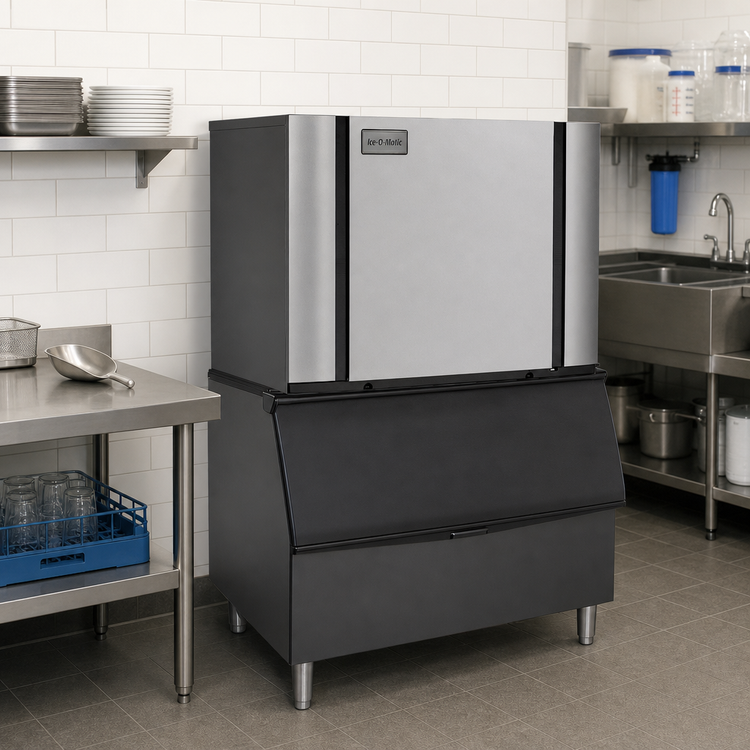 Product image #3 for Ice-O-Matic Elevation Series Water-Cooled Modular Cube Ice Maker with Self-Contained Condenser, 48-Inch Wide, Full Cube