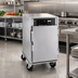 Thumbnail image #2 for hotLOGIX HL8-128 Undercounter Insulated Stainless Steel Heated Holding Cabinet, 1 Compartment, 8 Full-Size Pan Capacity