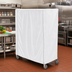 Thumbnail image #2 for Metro Waterproof Vinyl-Nylon Coated Cart Cover for 36 x 24 x 62 Inch Queen Mary/Banquet Cart