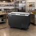 Thumbnail image #3 for Migali Competitor Series 49-1/2-Inch Glass Froster Freezer with Top Sliding Glass Lid, 12.2 Cu. Ft.