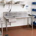 Thumbnail image #2 for Advance Tabco Standard Series 35-Inch Right-Hand Straight Soil Dishtable with Pre-Rinse Sink