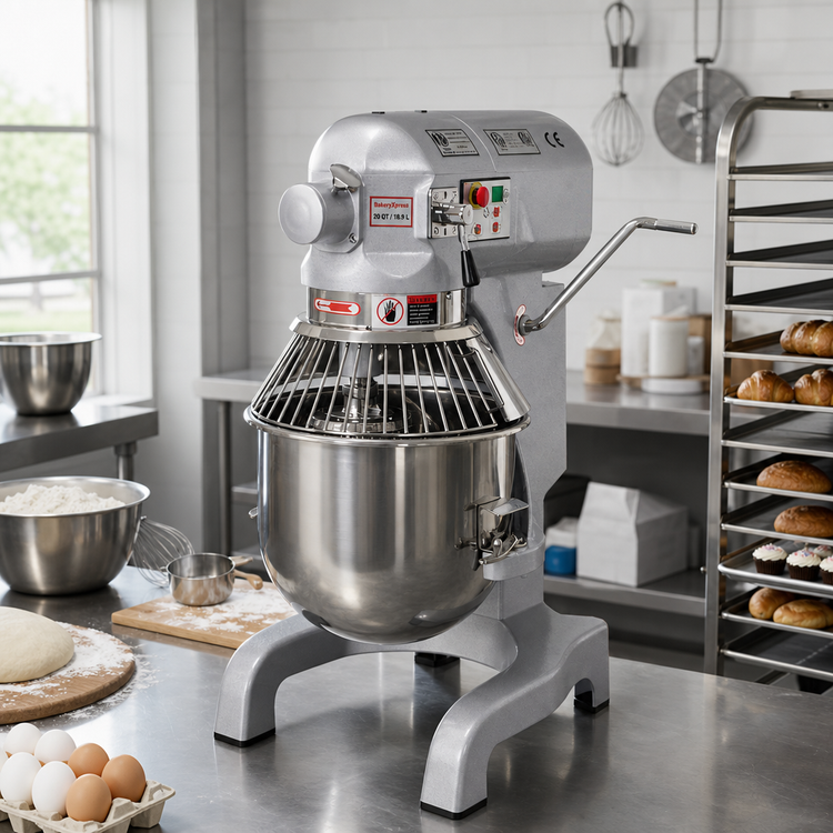 Product image #2 for BakeryXpress 20 Qt Heavy-Duty Countertop Planetary Mixer