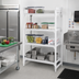 Thumbnail image #3 for Cambro Camshelving Premium 4-Tier Stationary Starter Unit, 21 x 60 x 84 Inches, Vented Polypropylene Shelves