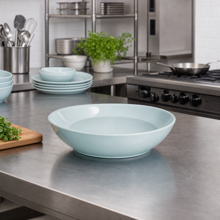 Product image #2 for American Metalcraft Crave Collection Cloud Round Melamine Serving Bowl, 2-1/2 Qt.