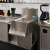 Thumbnail image #2 for BK Resources Underbar Freestanding Mixing Station with Drainboard and Blender Shelf, 18 x 21 x 33-1/2 Inch