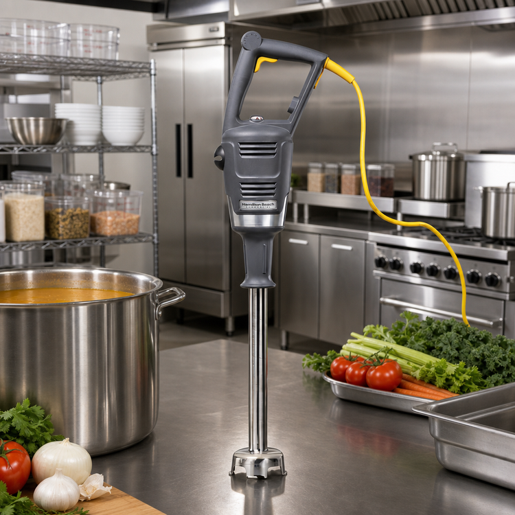 Product image #3 for Hamilton Beach Commercial BigRig Handheld Immersion Blender Mixer, Variable Speed, 14-Inch Shaft, 800-Watt