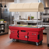 Thumbnail image #2 for Cambro CamKiosk® 6-Pan-Well Canopy Food Cart, 85-1/8